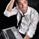 Worried It worker