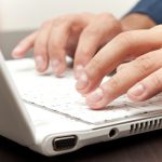 hands keyboard