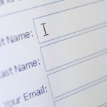 Web form PII
