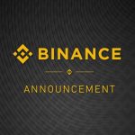 Binance announcement