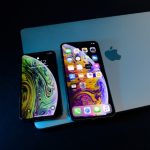 iPhones on a MacBook