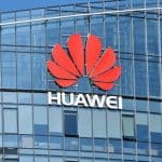 Huawei building logo