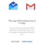 Google Inbox closing