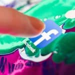 Tapping Facebook icon