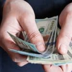 Man with cash