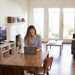 working from home