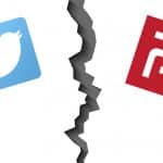 Twitter Parler left and right