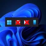 Windows 11 taskbar buttons