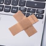 Laptop plaster