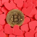 Crypto Bitcoin Hearts