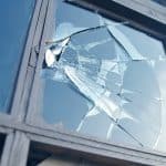 Broken window