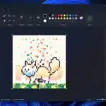 Layers in Microsoft Paint