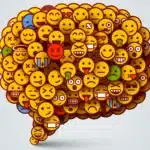 Emoji in a speech bubble