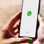 Green nail varnish WhatsApp