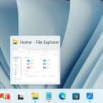 Windows 11 taskbar animations