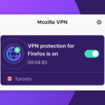 Mozilla VPN extension