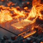 CPU on fire