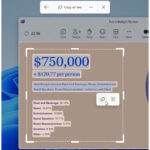 Text Extraction Snipping Tool Windows 11