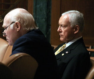 Senators Herb Kohl (D - Wisc.) and Orrin Hatch (R - Utah) Senators Herb Kohl (D - Wisc.) and Orrin Hatch (R - Utah)
