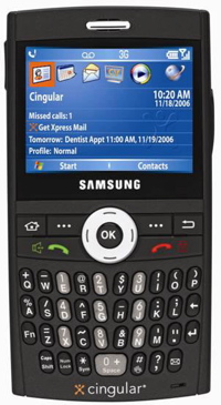 Samsung's Blackjack finally gets WM6