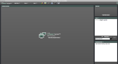 ConnectNow host window