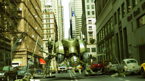 An example frame from AMD's demonstration of ultra-realism from its upcoming ATI RV770 GPU.