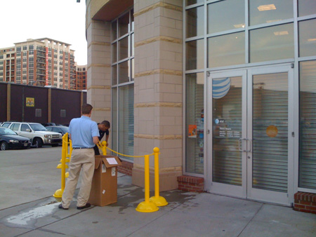 Setting up for iPhone 3G