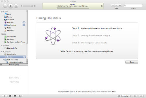 Screenshot from iTunes 8.0 Genius (1 of 4) Screenshot from iTunes 8.0 Genius (1 of 4)
