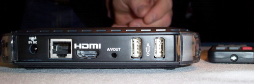 The back of Netgear's Internet TV