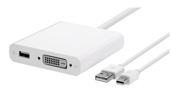 Mini DisplayPort to Dual-DVI adaptor
