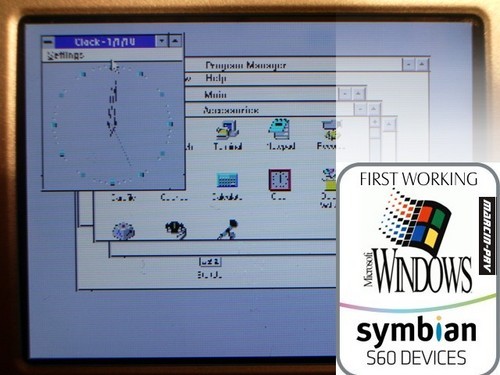 Windows 3.1 on a Nokia N95
