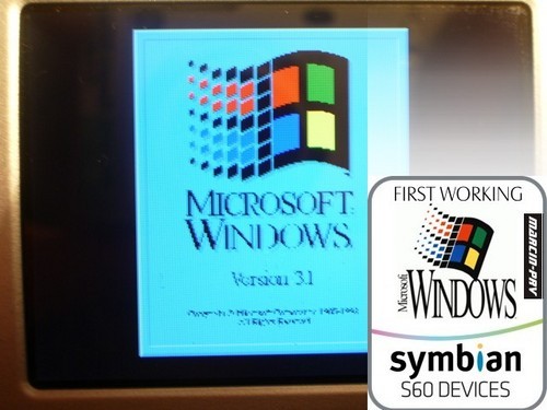 Windows 3.1 on a Nokia N95