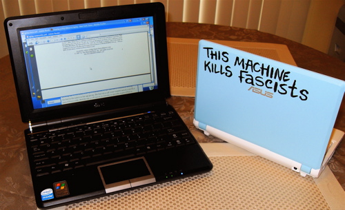 Tim's Netbook a la Woody Guthrie Tim's Netbook a la Woody Guthrie