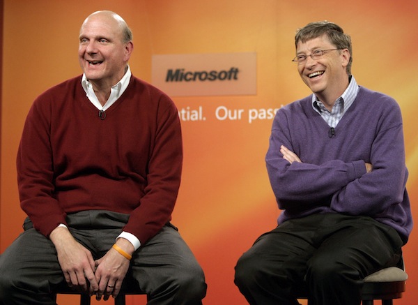 Gates and Ballmer Gates and Ballmer