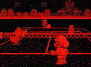 Virtual boy tennis