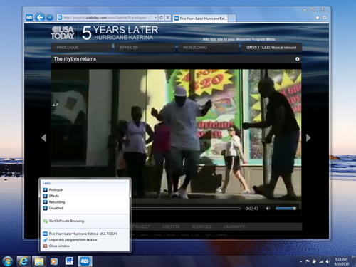 Internet Explorer 9 Beta