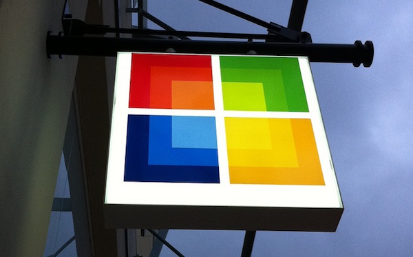 Microsoft Store sign Microsoft Store sign