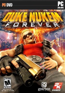 Duke Nukem Forever finally gets released, PC DVD box