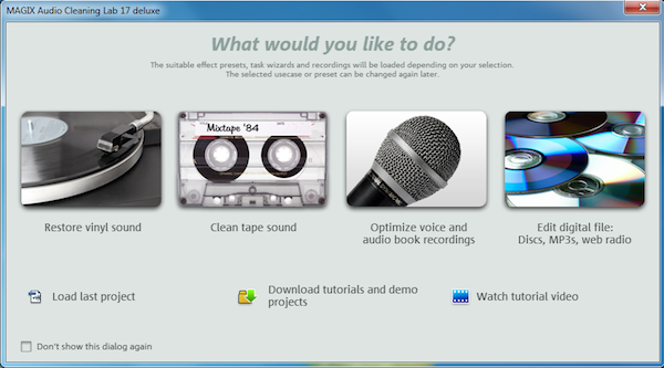 MAGIX Audio Cleaning Lab 17 deluxe