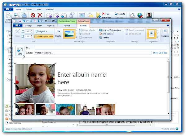 Windows Live Mail Windows Live Mail