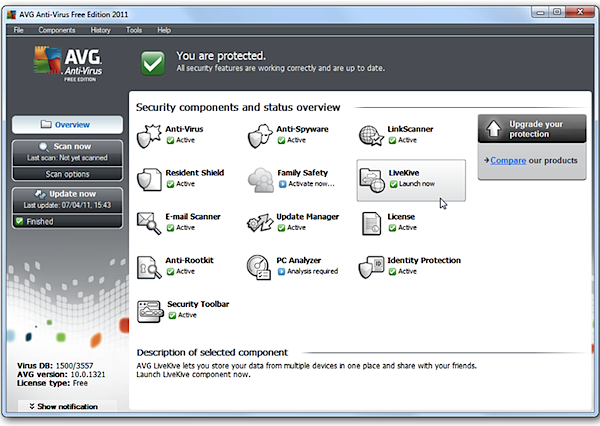 AVG 2011 suite AVG 2011 suite