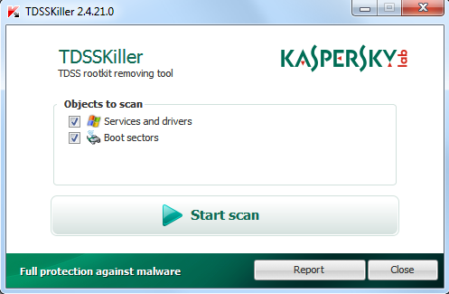 Kaspersky TDSSKille Kaspersky TDSSKille