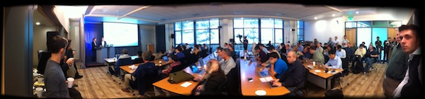 Mac users at Silicon Valley event Mac users at Silicon Valley event