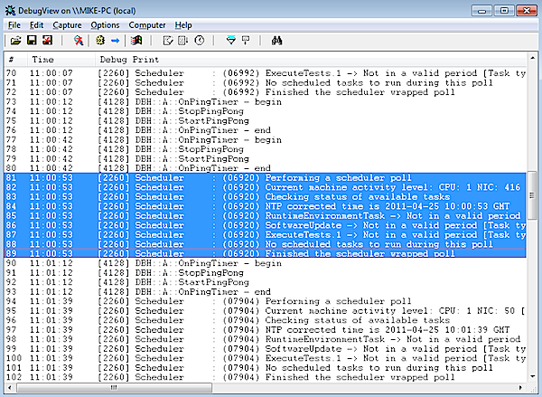 DebugView