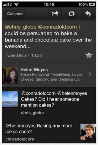 TweetDeck 2 for iPhone TweetDeck 2 for iPhone