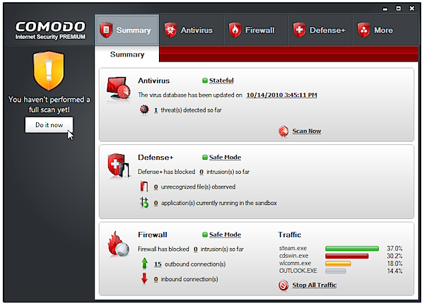 Comodo Security Suite Comodo Security Suite