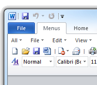 Office ribbon