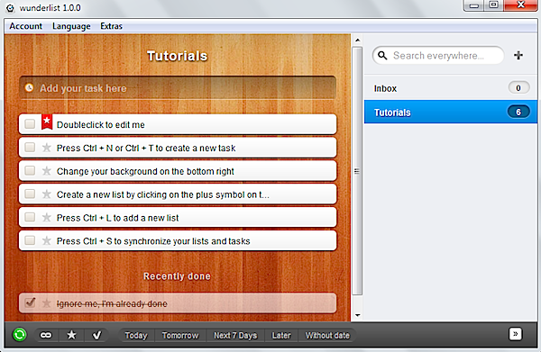 Wunderlist Wunderlist