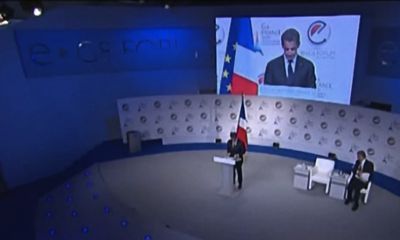 French President Nicolas Sarkozy