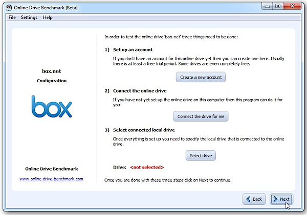 Online Drive Benchmark